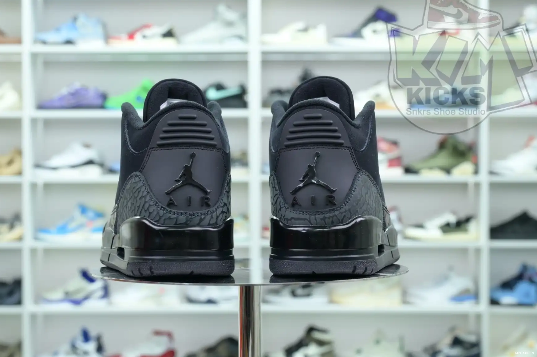 Jordan3“Black Air Jordan Cat” Kimikick 0530